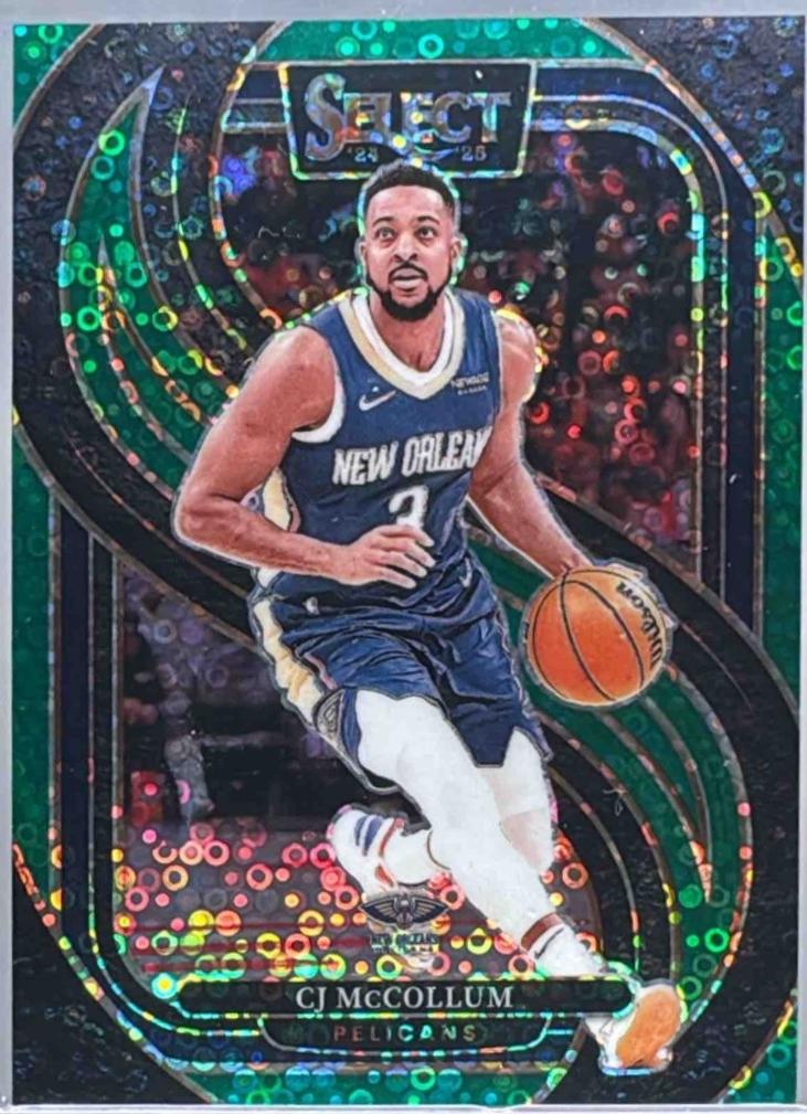 CJ McCollum [Green Disco Prizm] #133