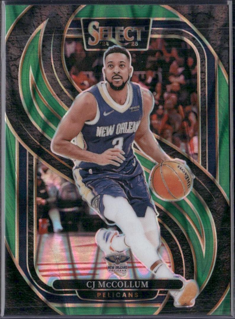 CJ McCollum [Green Tectonic Prizm] #133