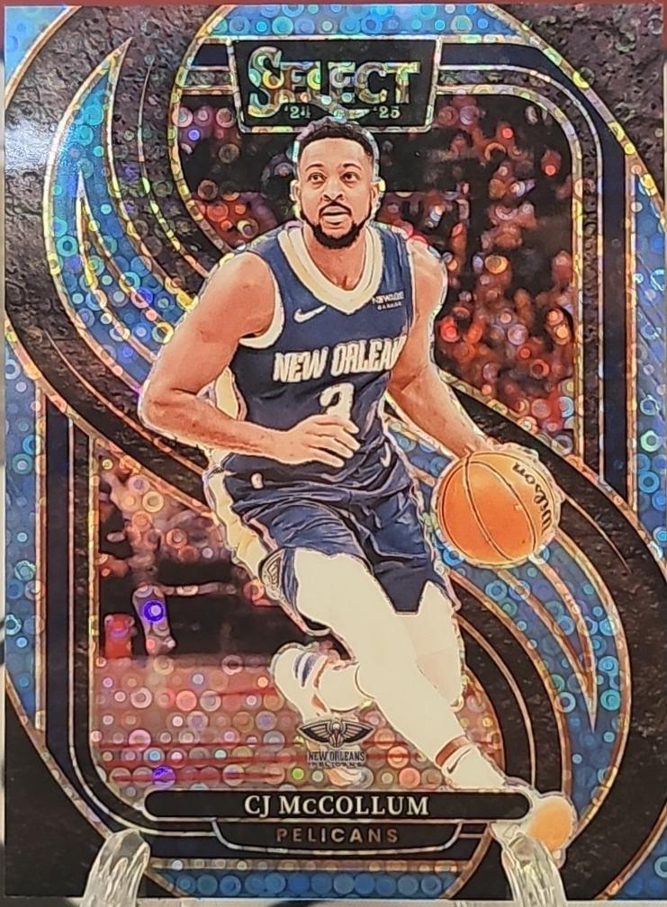CJ McCollum [Light Blue Disco Prizm] #133