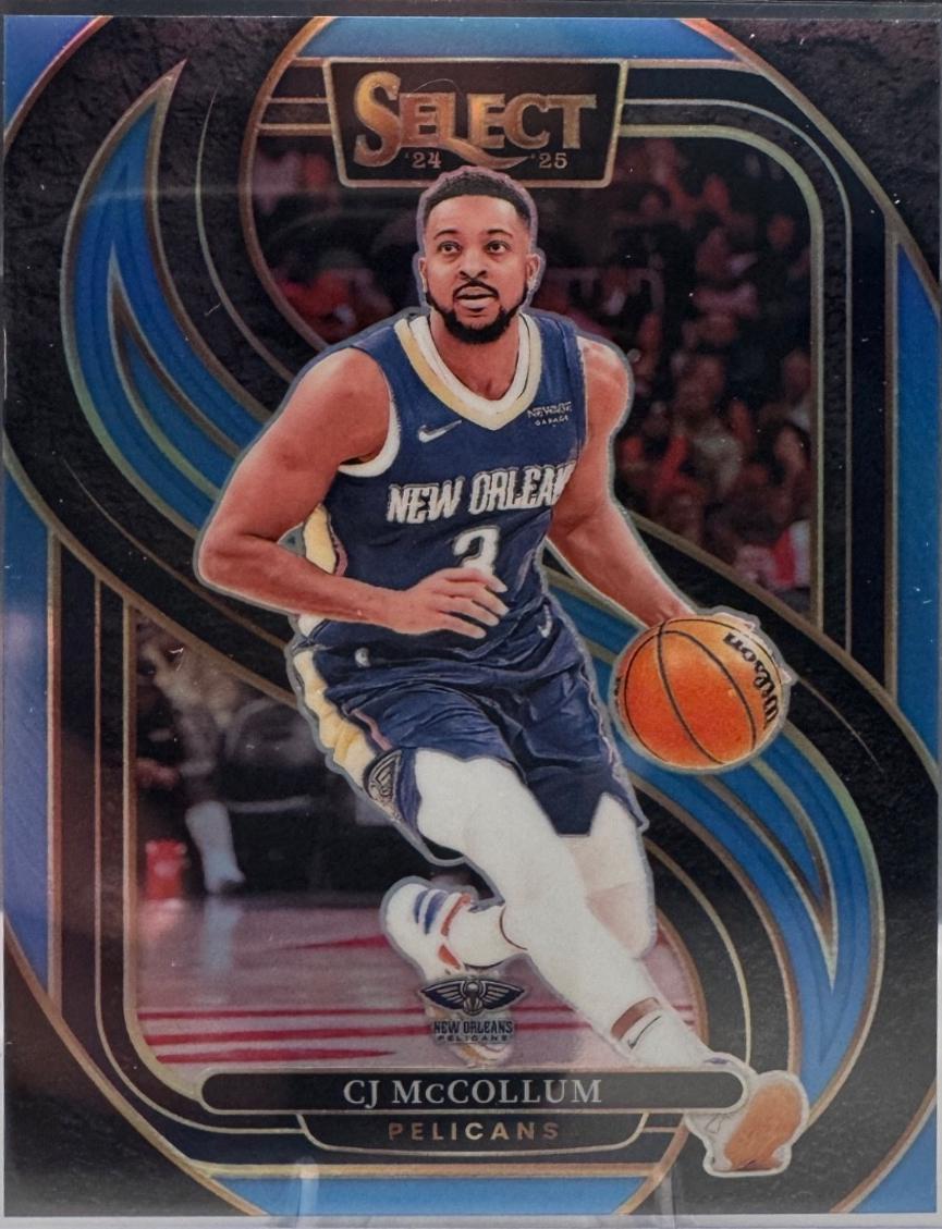 CJ McCollum [Light Blue Prizm] #133