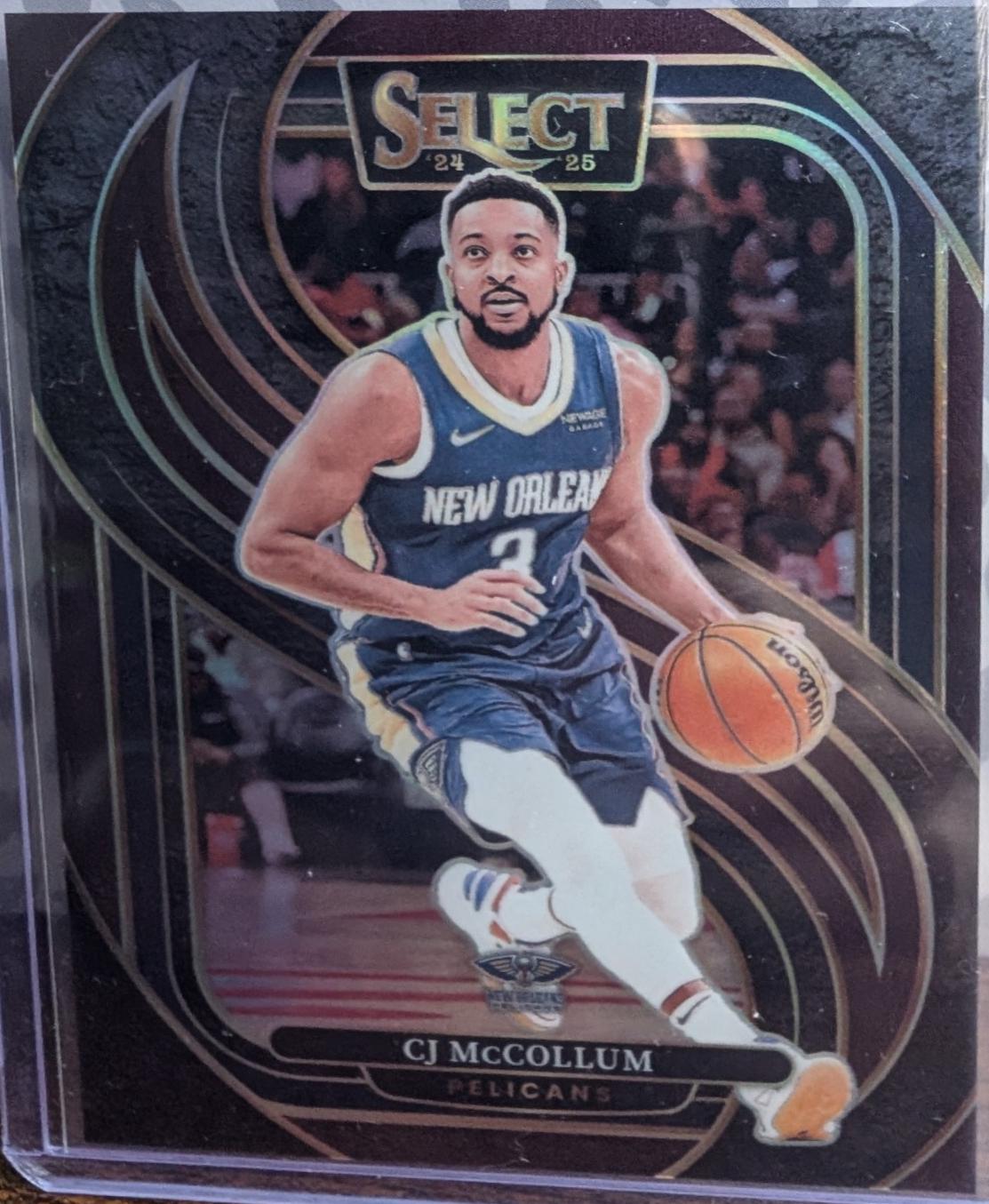 CJ McCollum [Maroon Prizm] #133