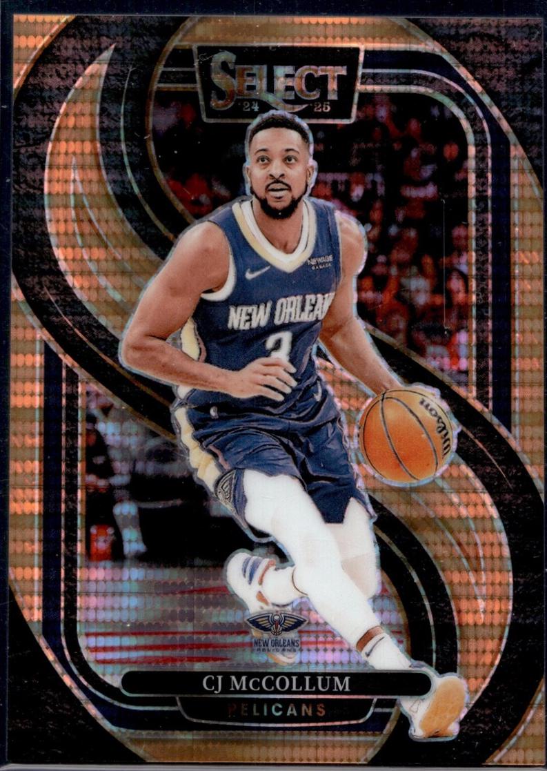 CJ McCollum [Neon Orange Pulsar Prizm] #133