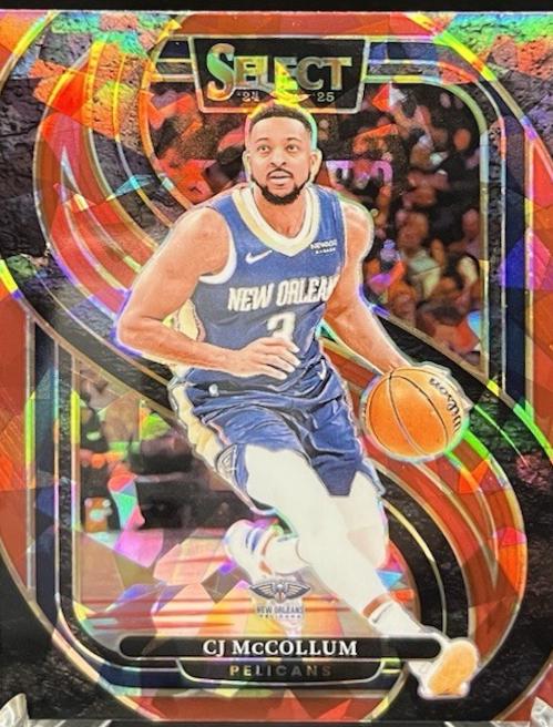CJ McCollum [Red Prizm] #133