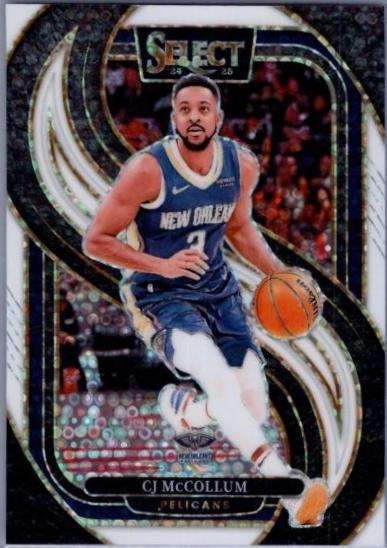 CJ McCollum [White Disco Prizm] #133