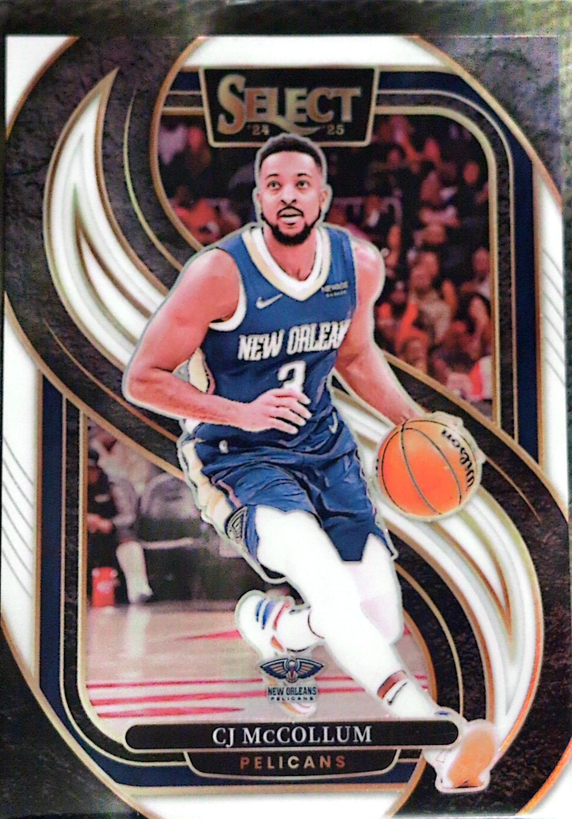 CJ McCollum [White Prizm] #133