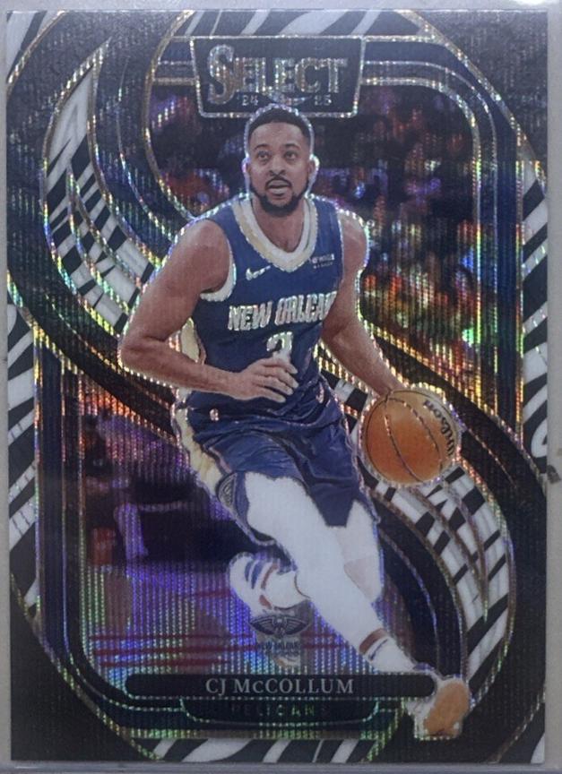 CJ McCollum [Zebra Prizm] #133