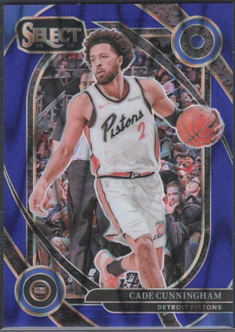 Cade Cunningham [Blue Flash Prizm] #224