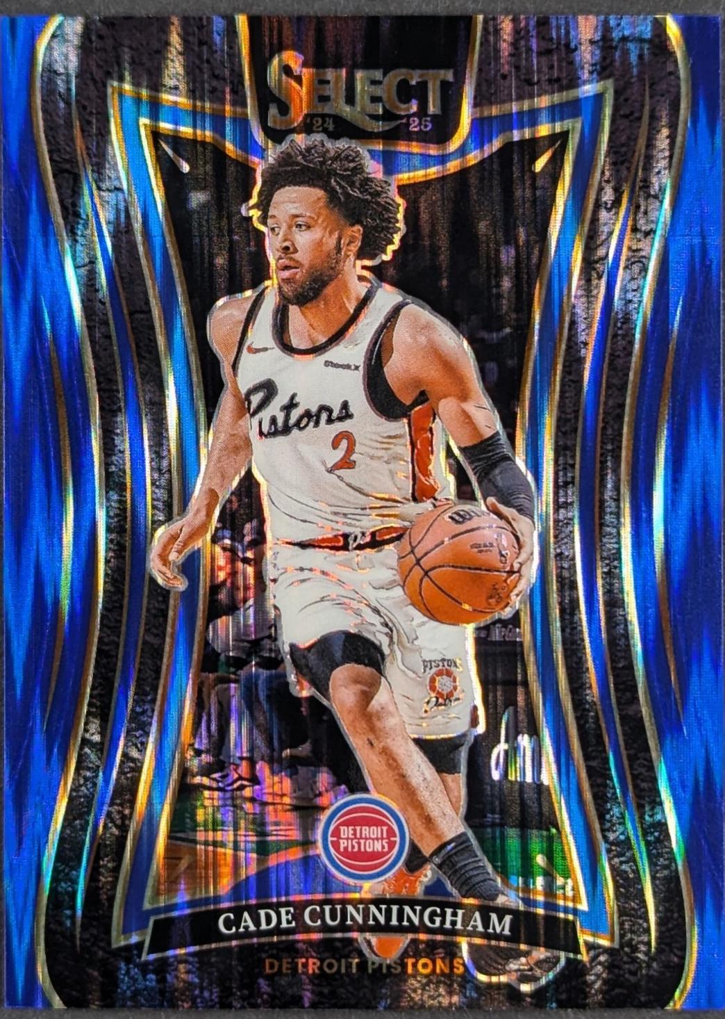 Cade Cunningham [Blue Flash Prizm] #301