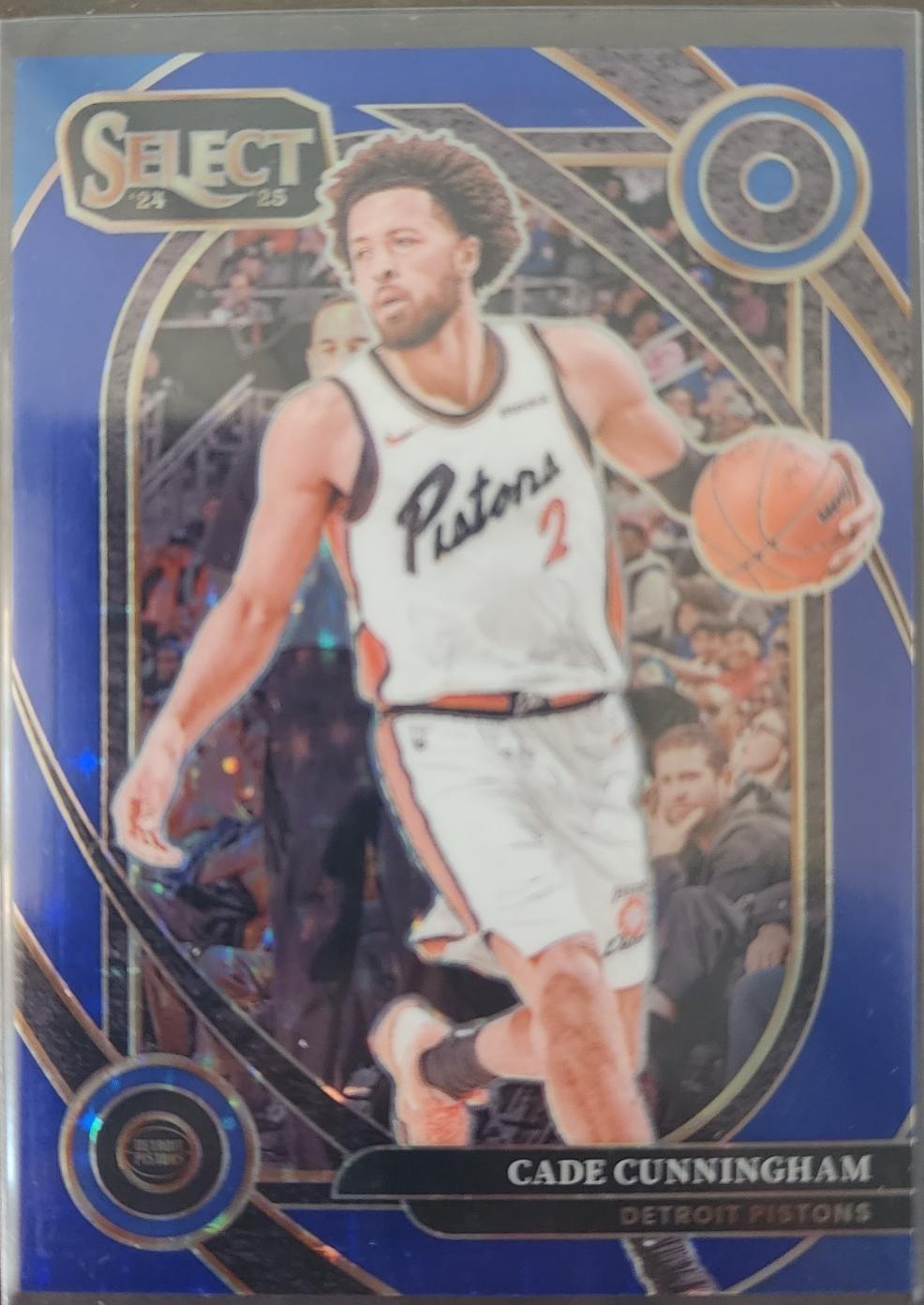Cade Cunningham [Blue Stars Prizm] #224