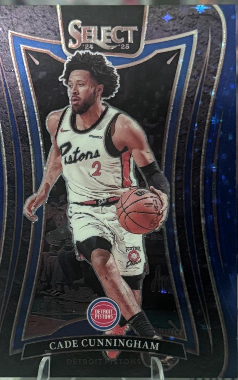 Cade Cunningham [Blue Stars Prizm] #301