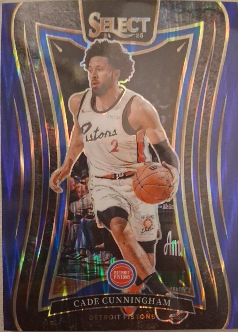 Cade Cunningham [Blue Tectonic Prizm] #301