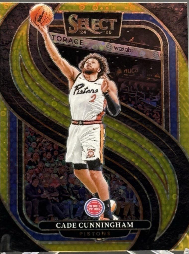 Cade Cunningham [Gold Disco Prizm] #164