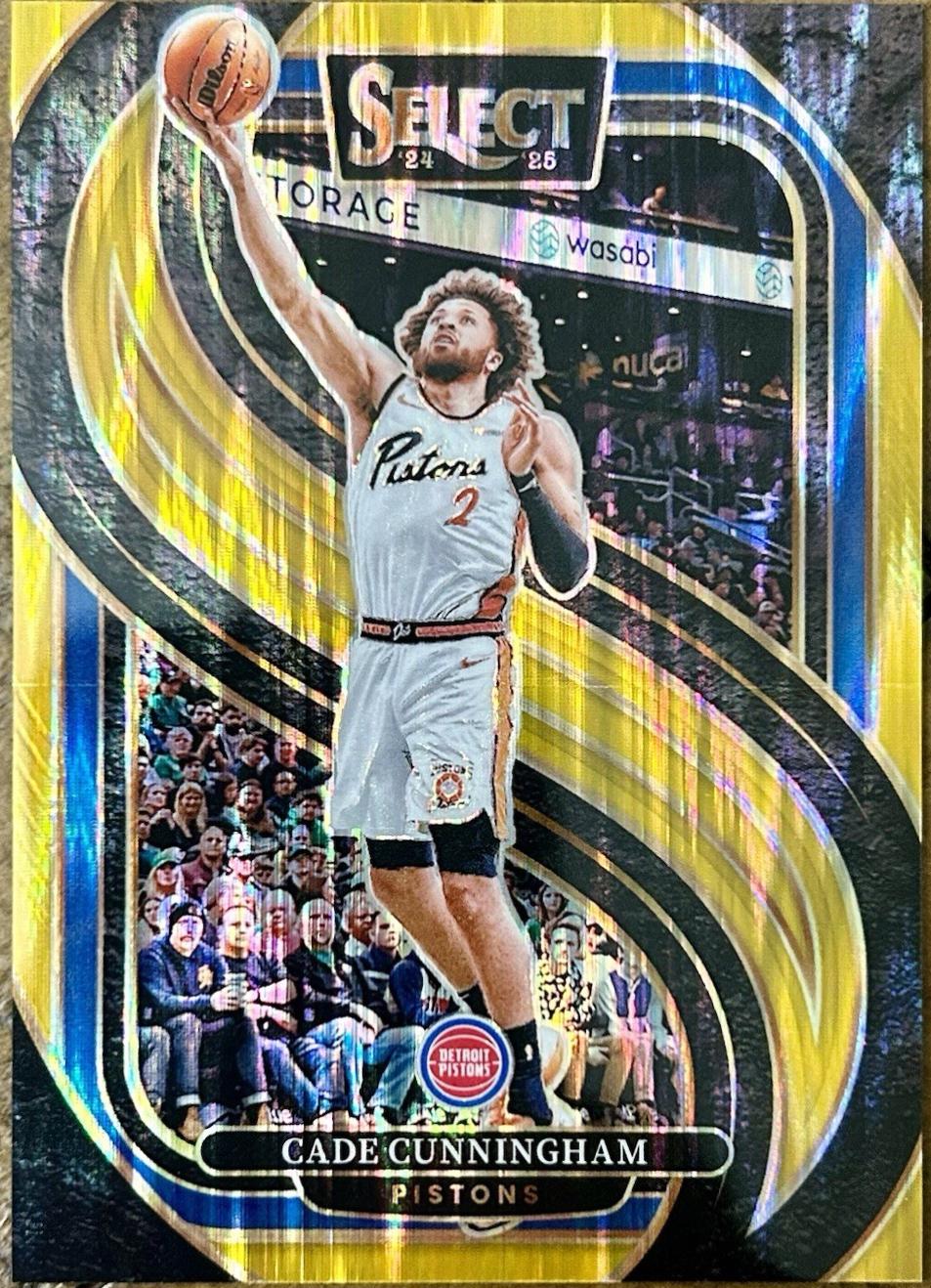 Cade Cunningham [Gold Prizm] #164