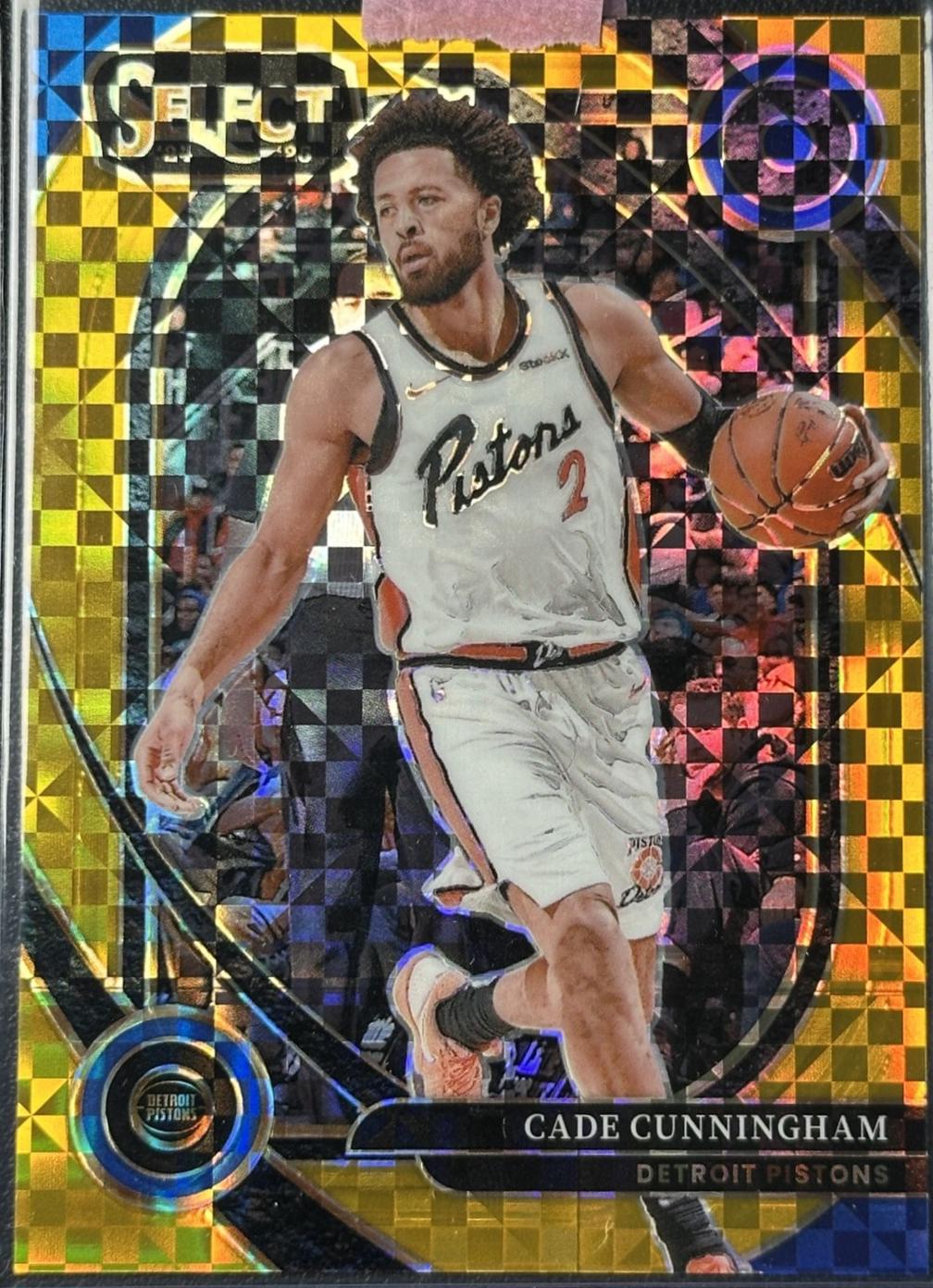 Cade Cunningham [Gold Prizm] #224