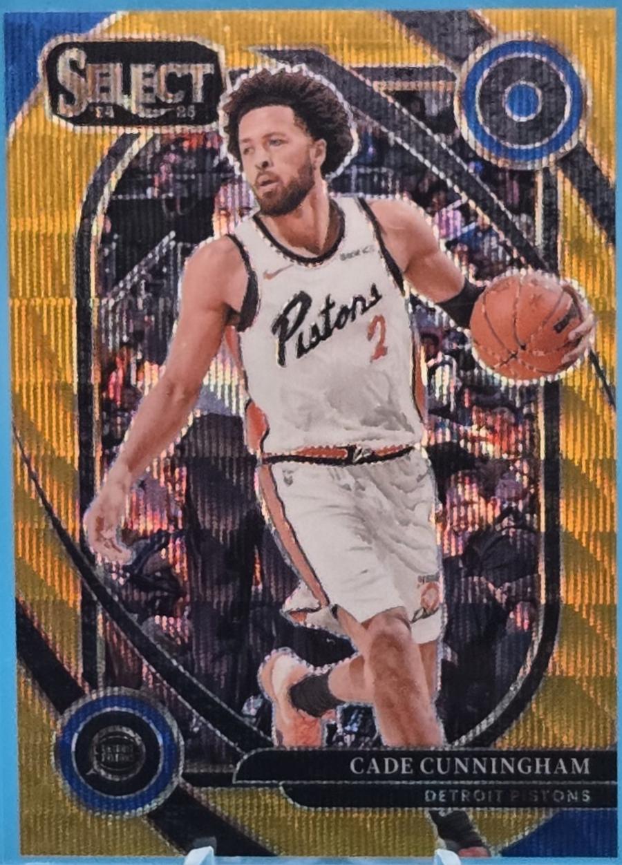 Cade Cunningham [Gold Wave Prizm] #224