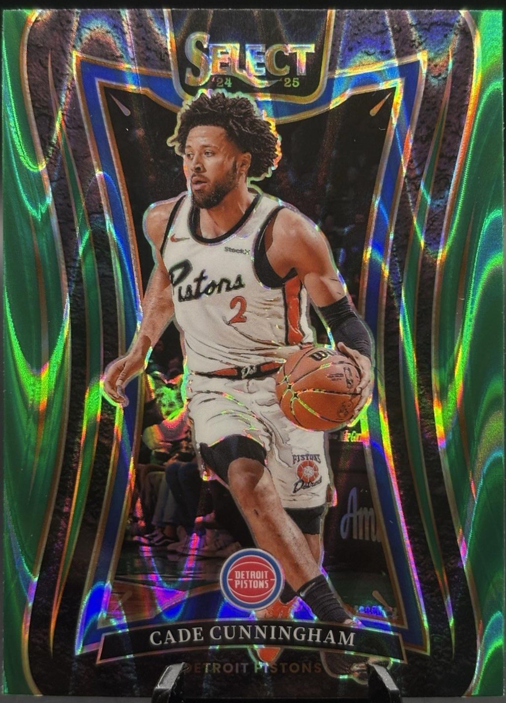 Cade Cunningham [Green Tectonic Prizm] #301