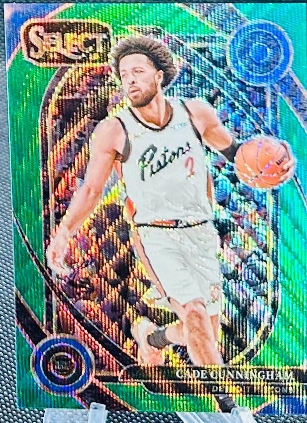Cade Cunningham [Green Wave Prizm] #224
