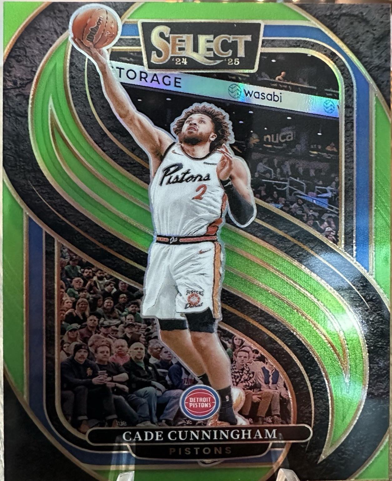 Cade Cunningham [Neon Green Prizm] #164