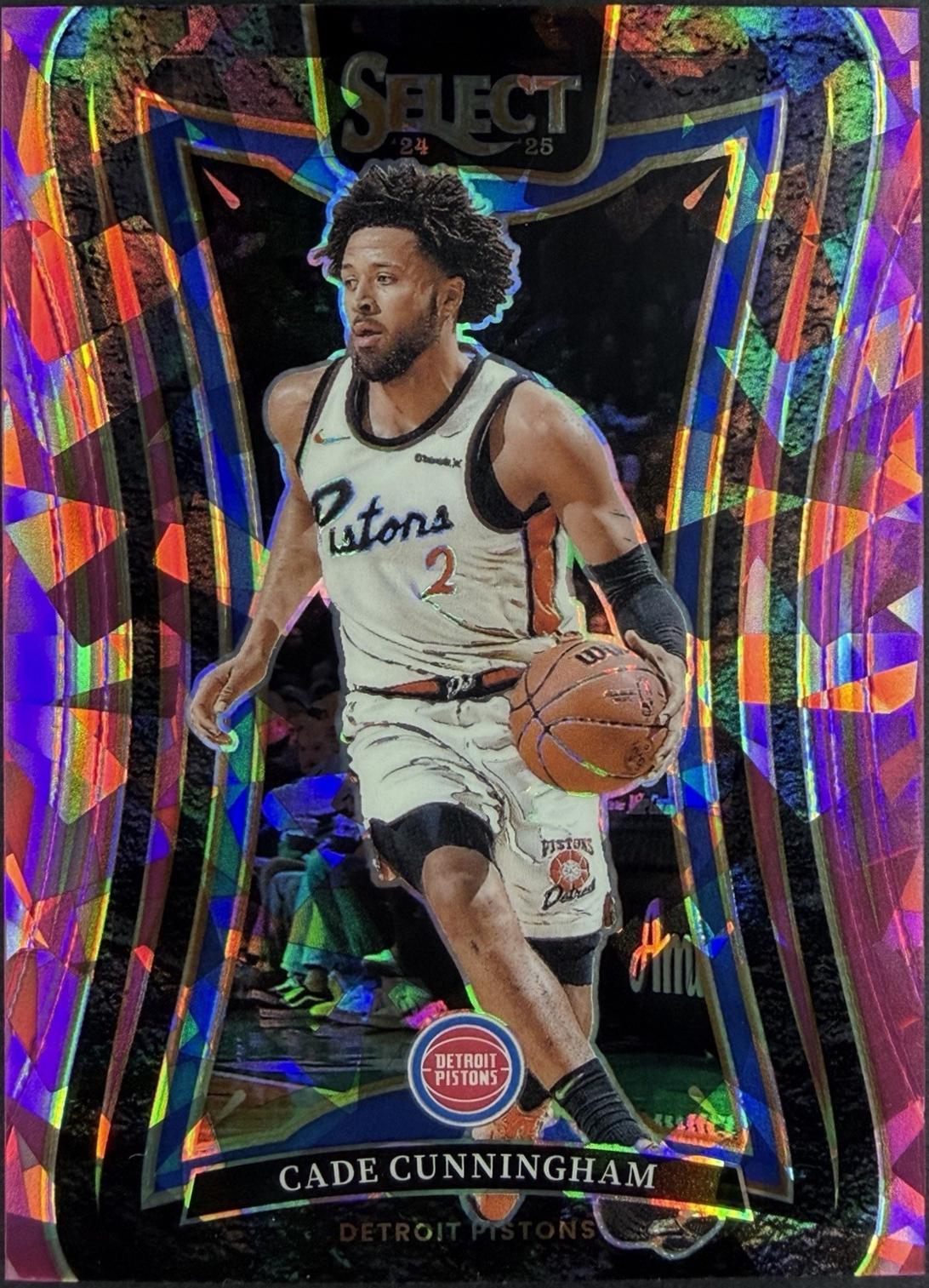 Cade Cunningham [Pink Cracked Ice Prizm] #301