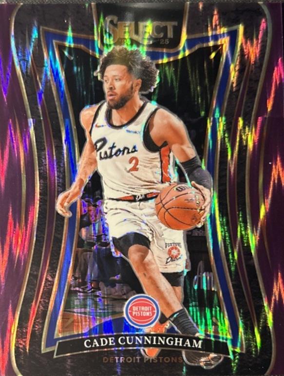 Cade Cunningham [Purple Flash Prizm] #301