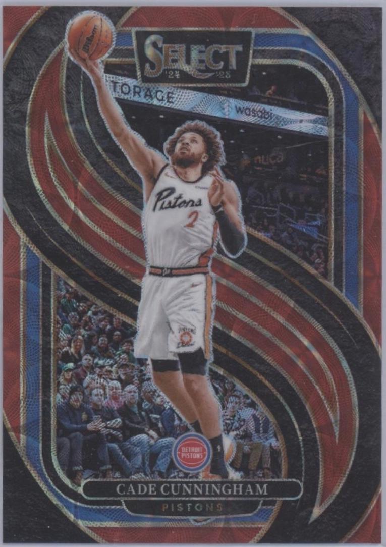 Cade Cunningham [Red Scope Prizm] #164
