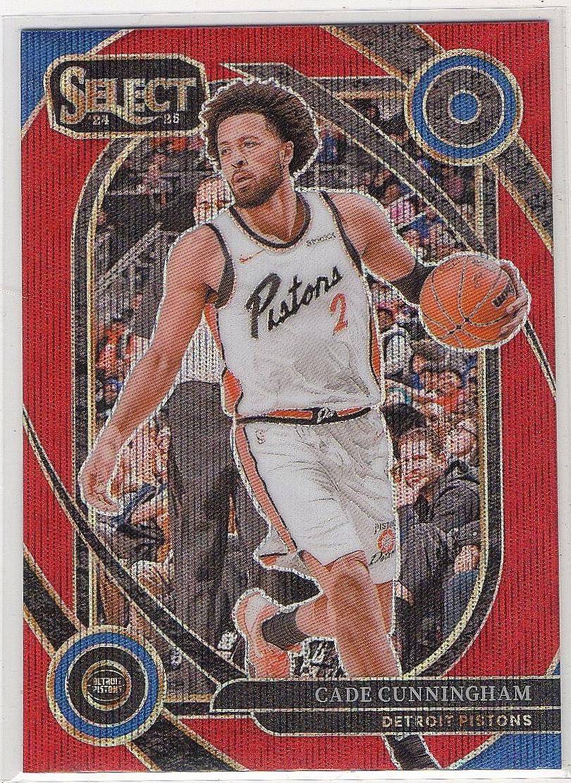 Cade Cunningham [Red Wave Prizm] #224