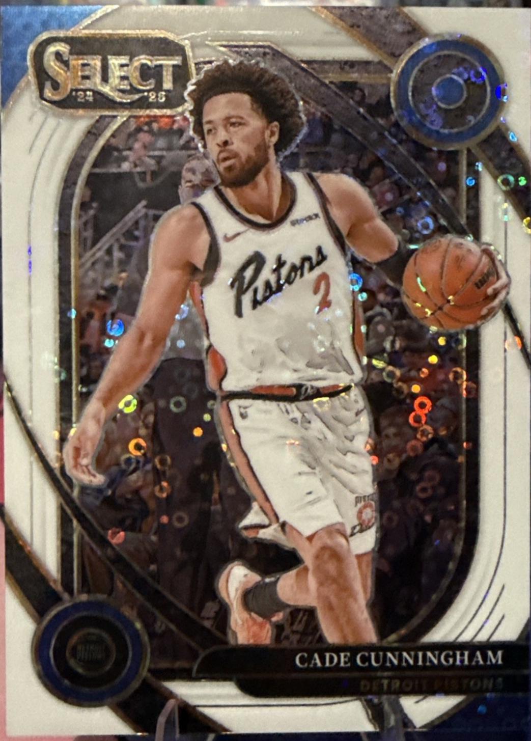Cade Cunningham [White Disco Prizm] #164