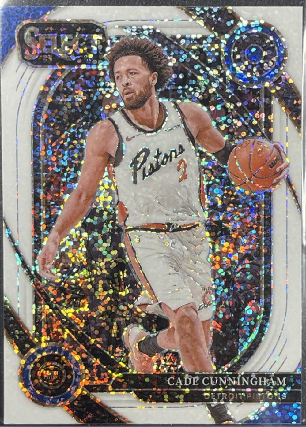 Cade Cunningham [White Sparkle Prizm] #224
