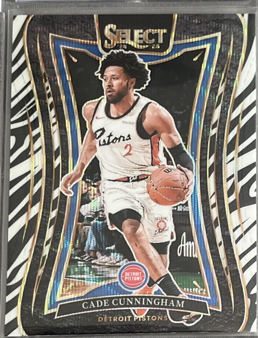 Cade Cunningham [Zebra Prizm] #301