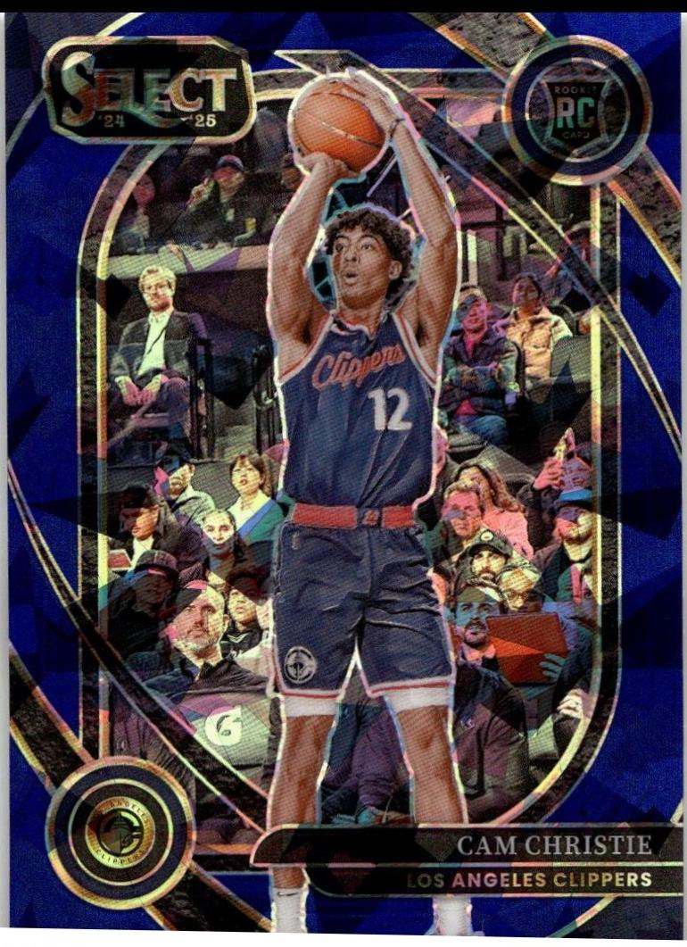 Cam Christie [Blue Cracked Ice Prizm] #294