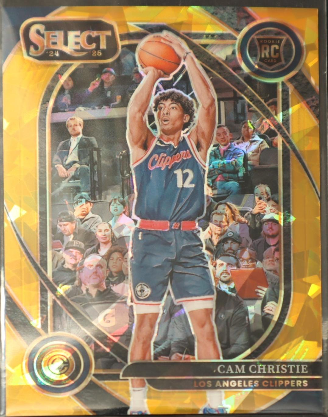 Cam Christie [Gold Cracked ice Prizm] #294