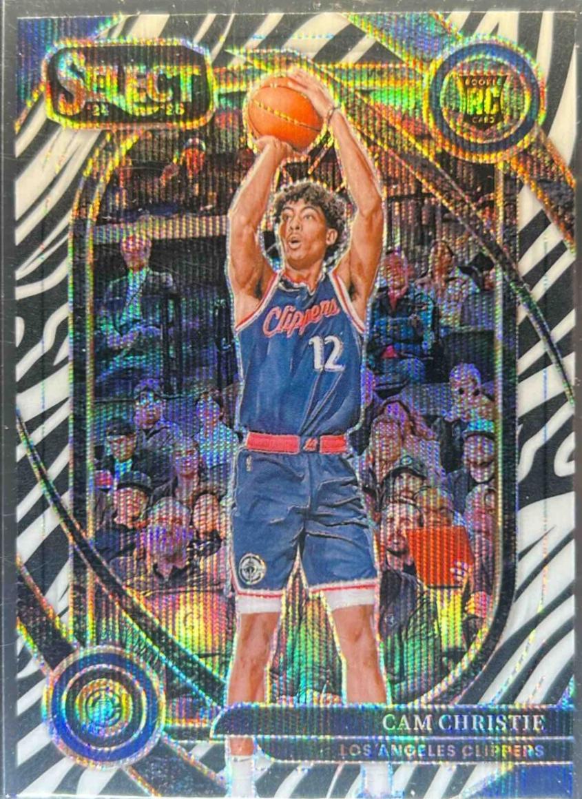 Cam Christie [Zebra Prizm] #294