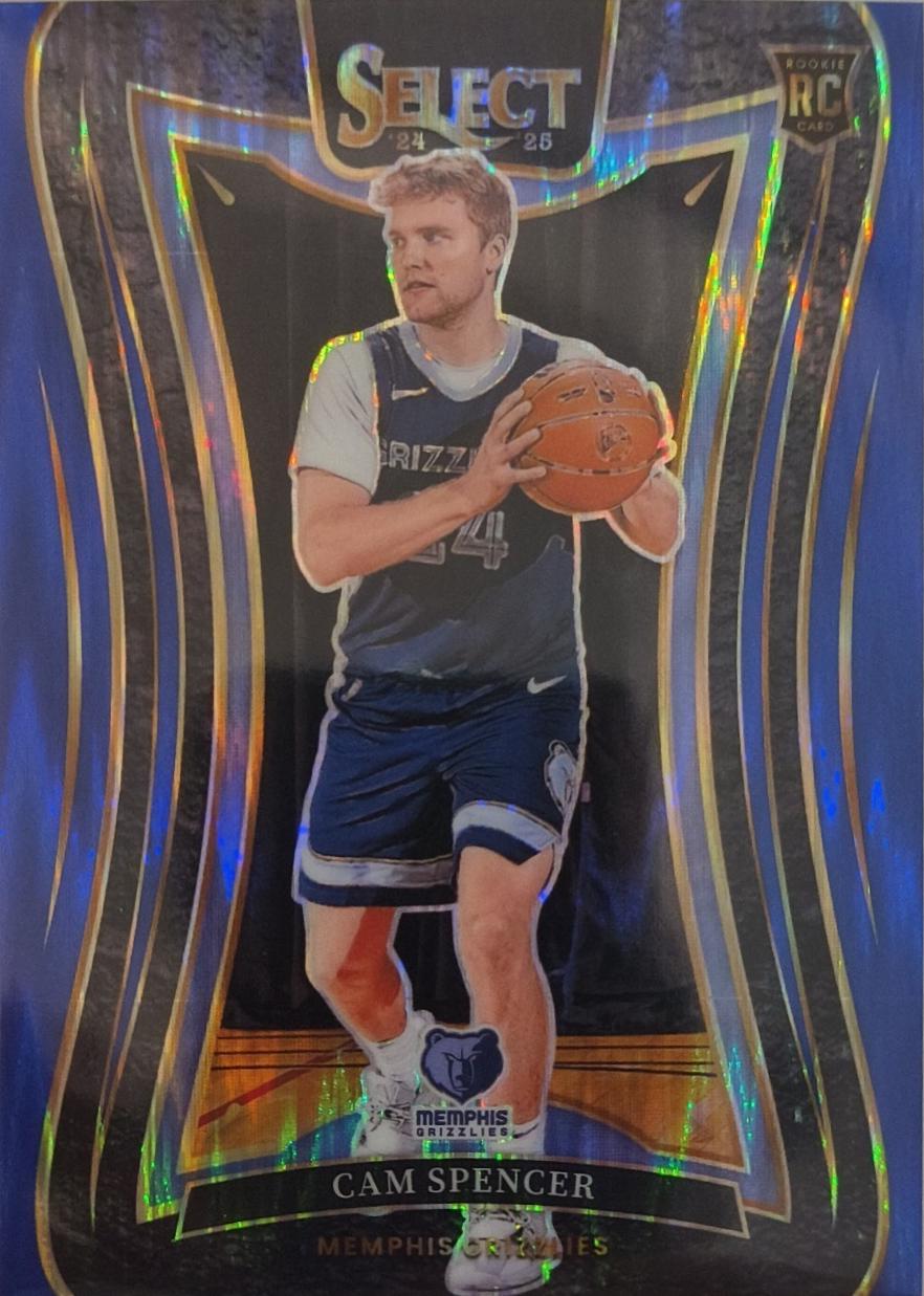 Cam Spencer [Blue Flash Prizm] #389