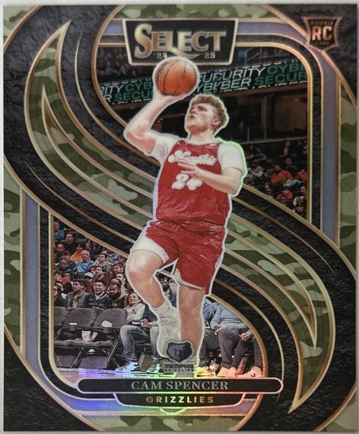Cam Spencer [Green Camo Prizm] #189