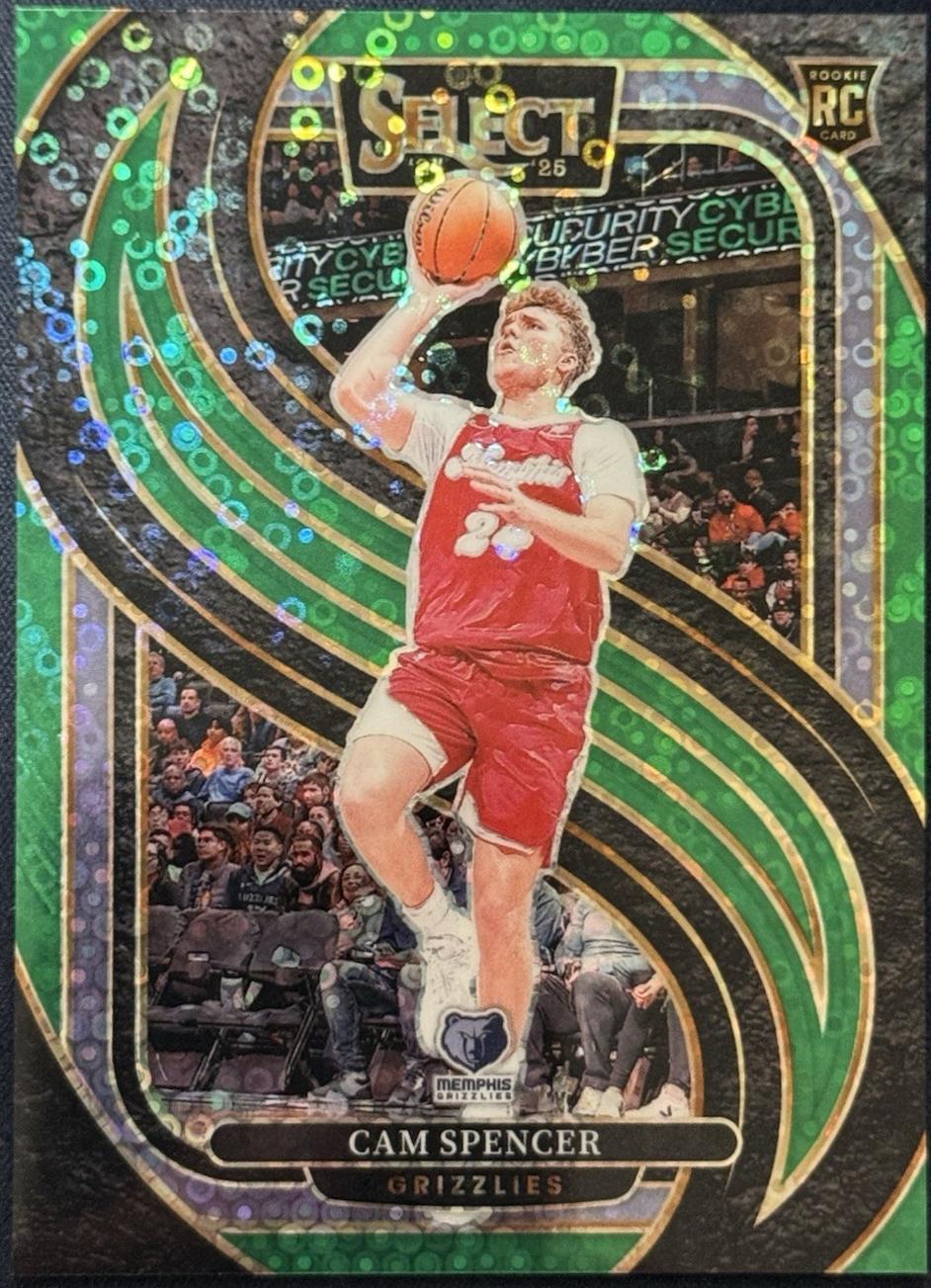 Cam Spencer [Green Disco Prizm] #189
