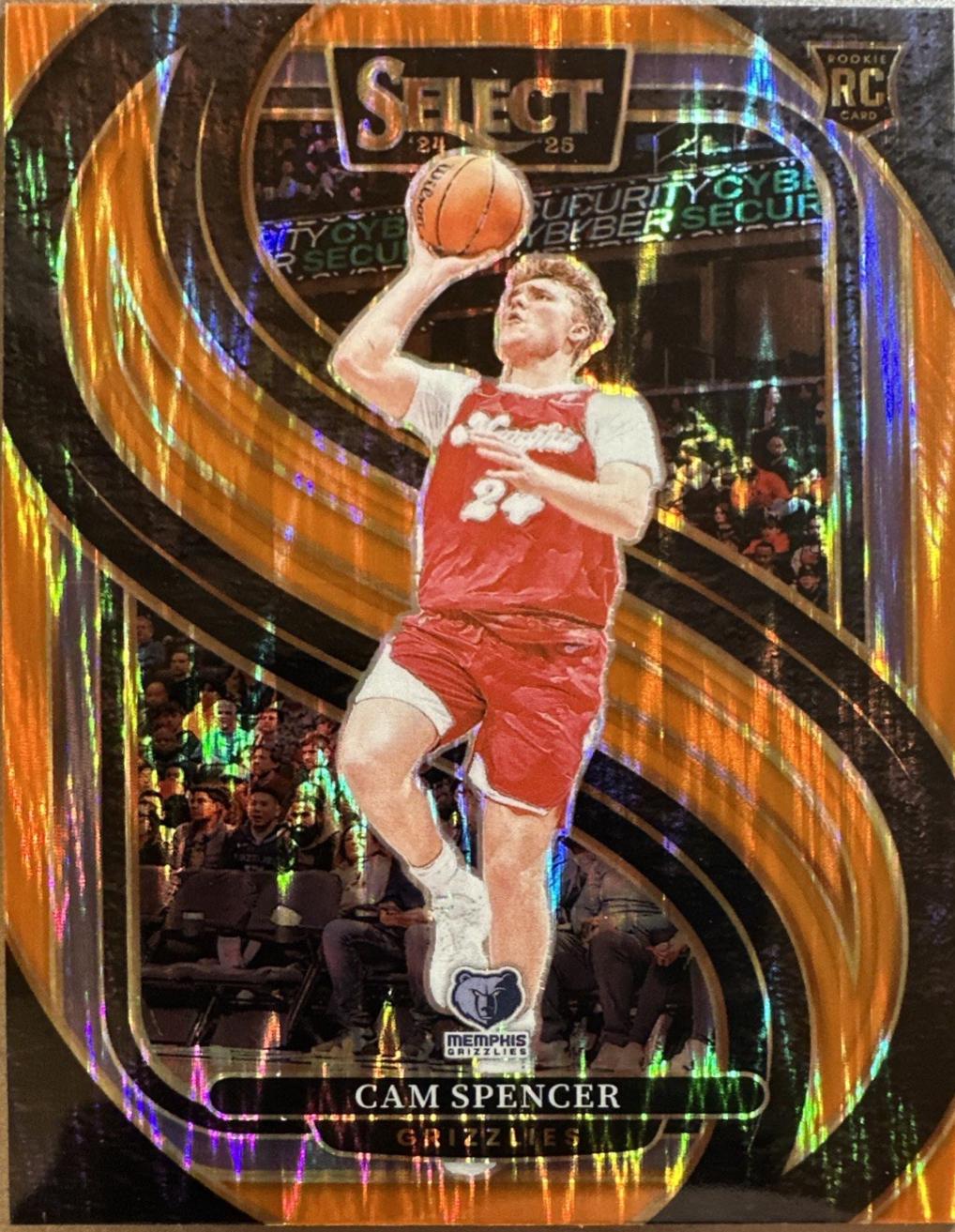 Cam Spencer [Orange Prizm] #189