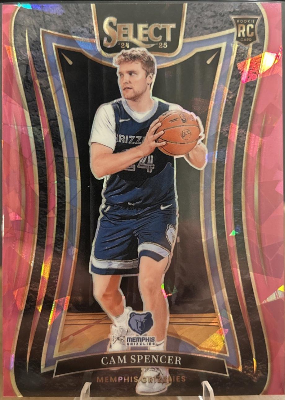 Cam Spencer [Pink Cracked Ice Prizm] #389