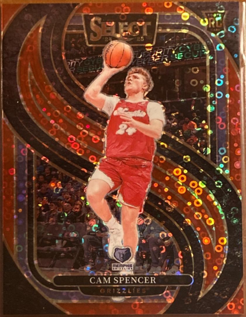 Cam Spencer [Red Disco Prizm] #189