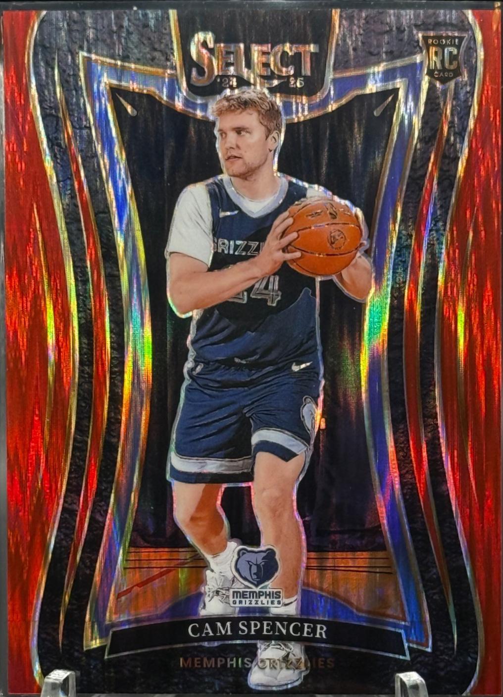 Cam Spencer [Red Flash Prizm] #389