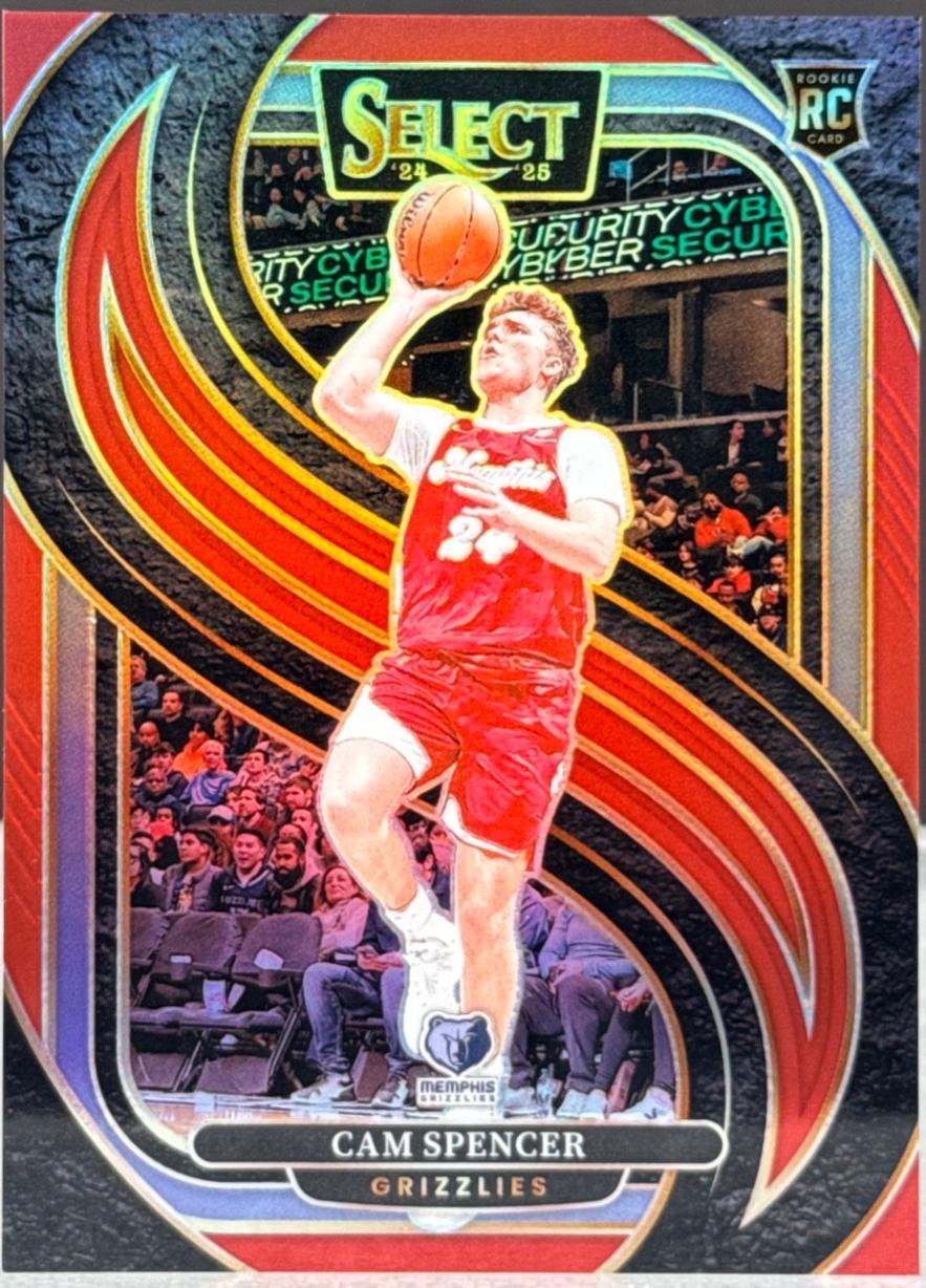 Cam Spencer [Red Prizm] #189