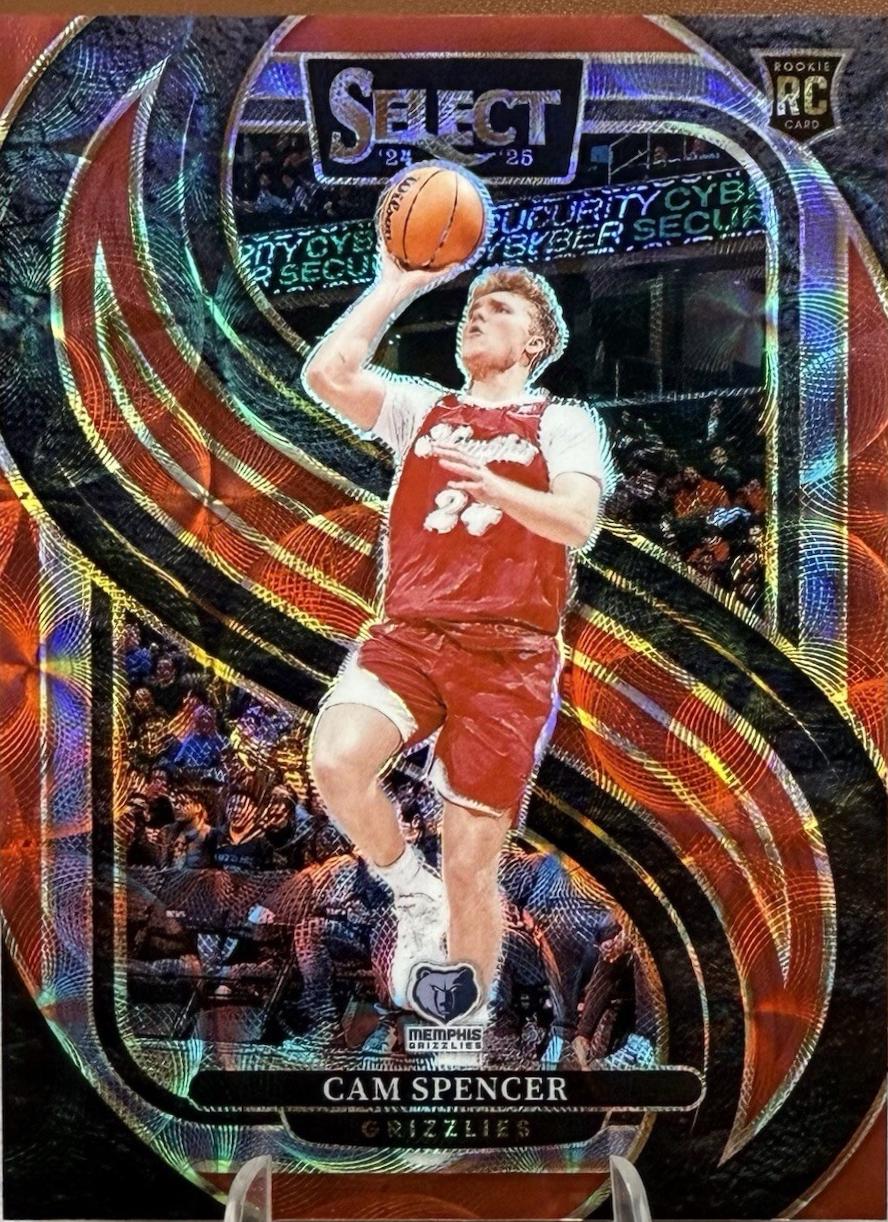 Cam Spencer [Red Scope Prizm] #189