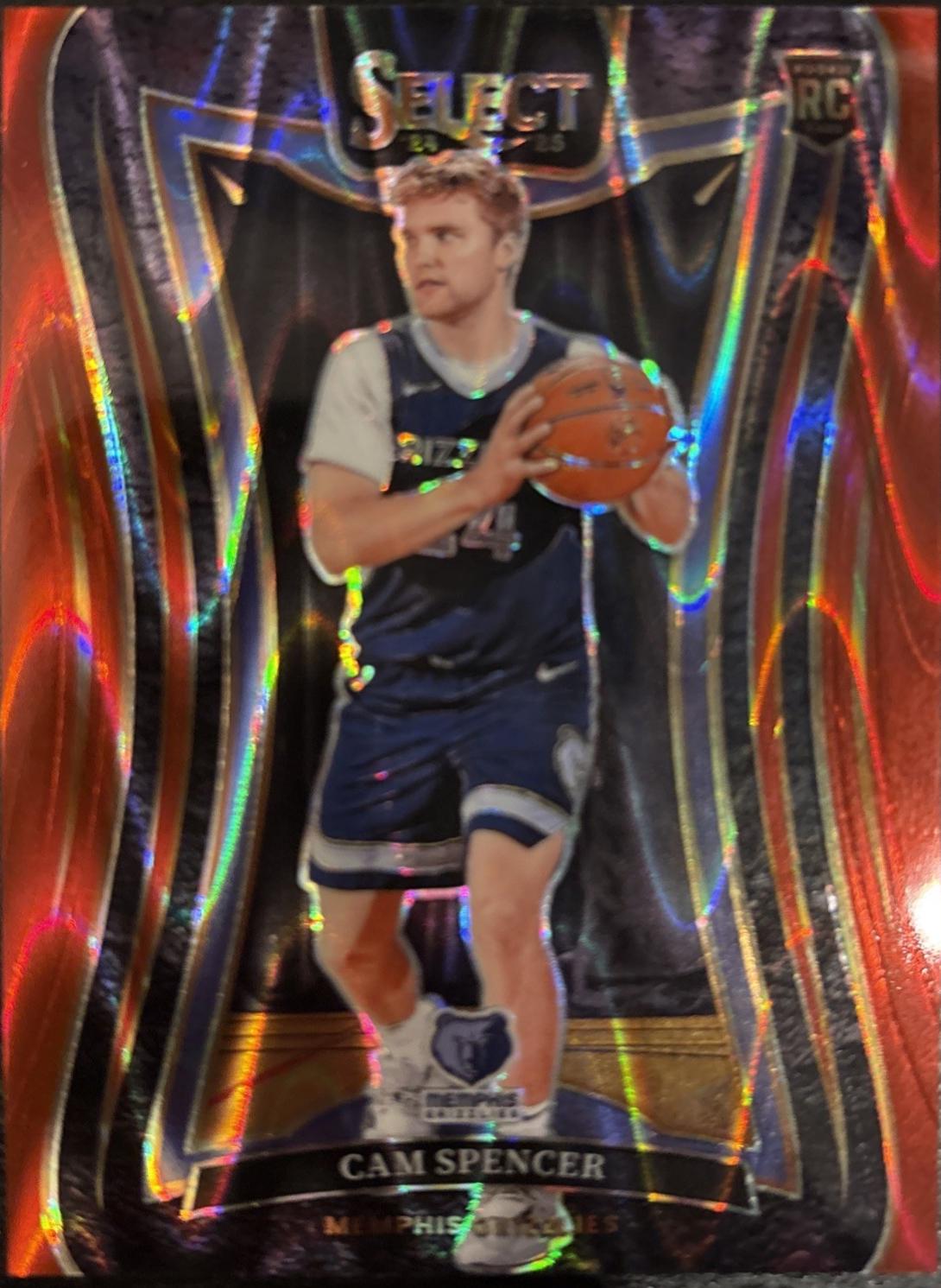 Cam Spencer [Red Tectonic Prizm] #389