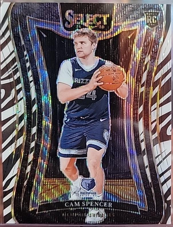 Cam Spencer [Zebra Prizm] #389