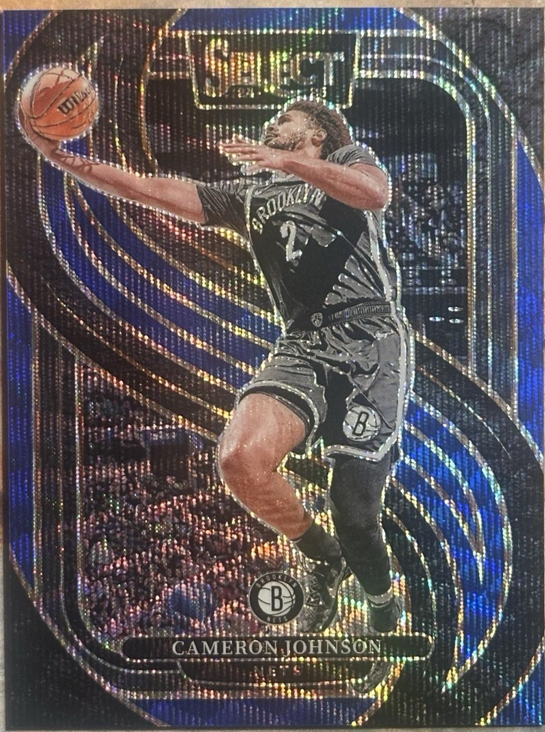 Cameron Johnson [Blue Wave Prizm] #121
