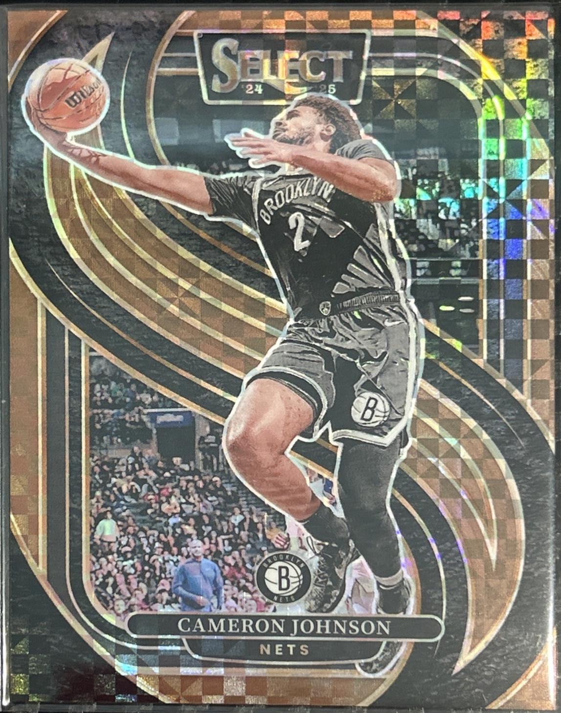 Cameron Johnson [Bronze Checker Prizm] #121