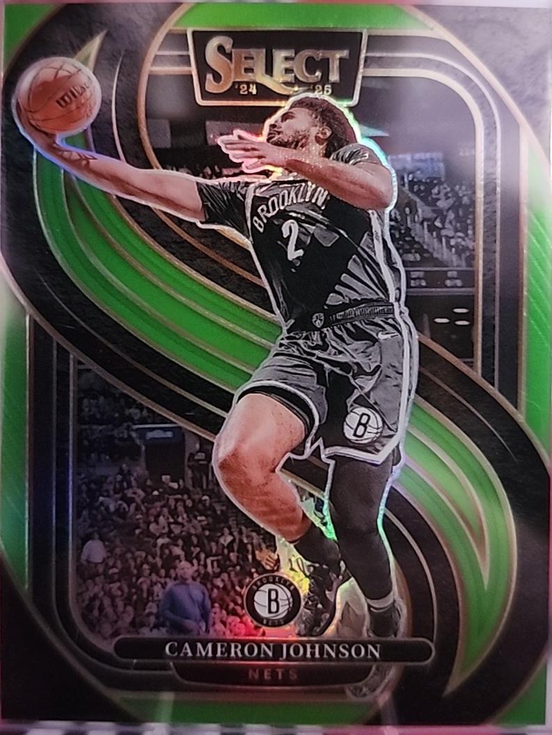 Cameron Johnson [Neon Green Prizm] #121