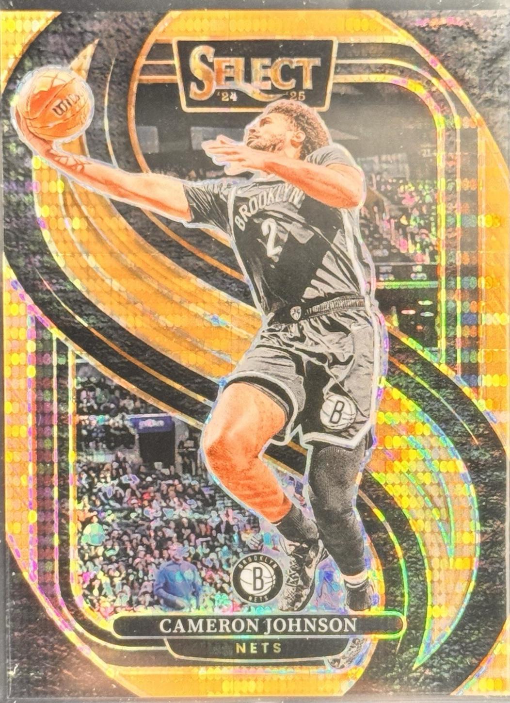 Cameron Johnson [Neon Orange Pulsar Prizm] #121