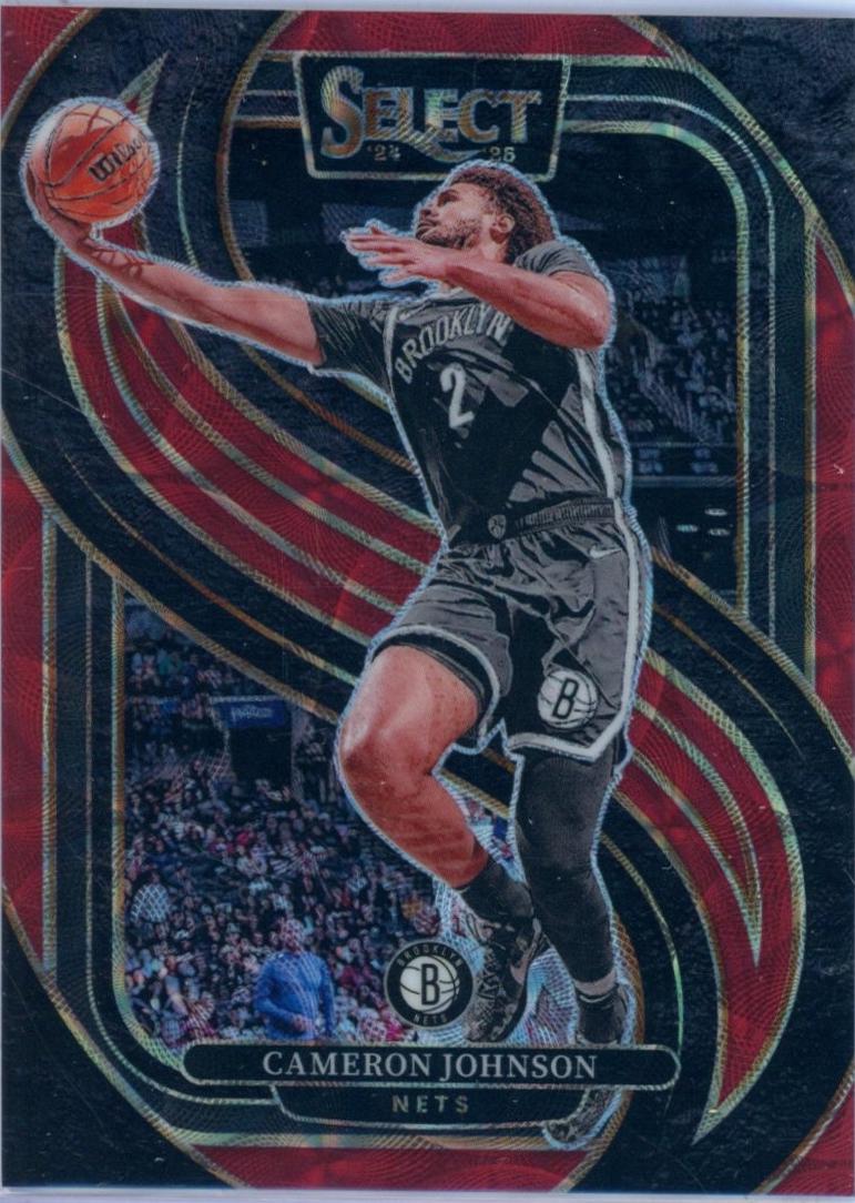 Cameron Johnson [Red Scope Prizm] #121