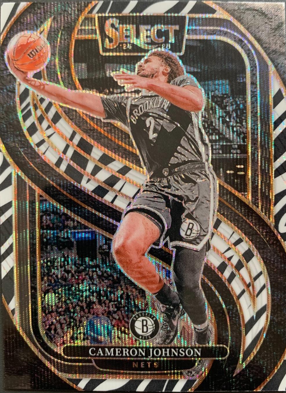 Cameron Johnson [Zebra Prizm] #121