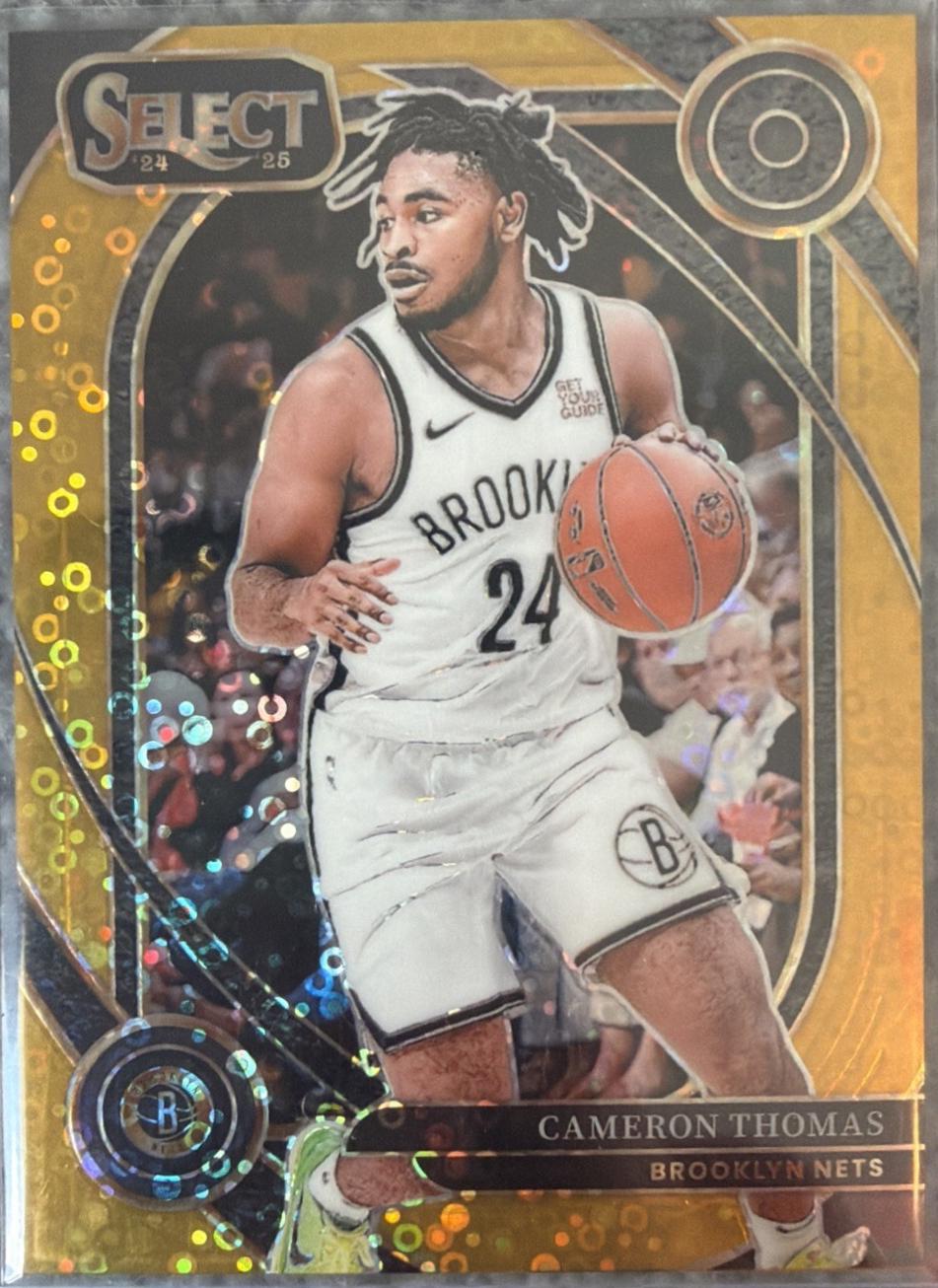 Cameron Thomas [Gold Disco Prizm] #225